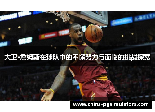 大卫·詹姆斯在球队中的不懈努力与面临的挑战探索