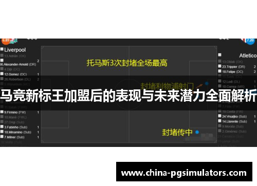 马竞新标王加盟后的表现与未来潜力全面解析
