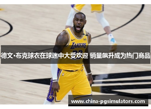 德文·布克球衣在球迷中大受欢迎 销量飙升成为热门商品